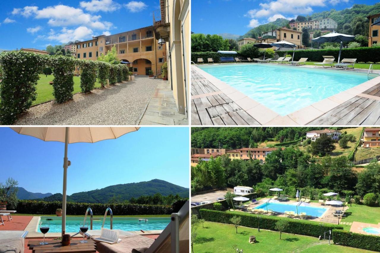 Park Hotel Regina - With Air-Condition And Pool Баньи-ди-Лукка Экстерьер фото