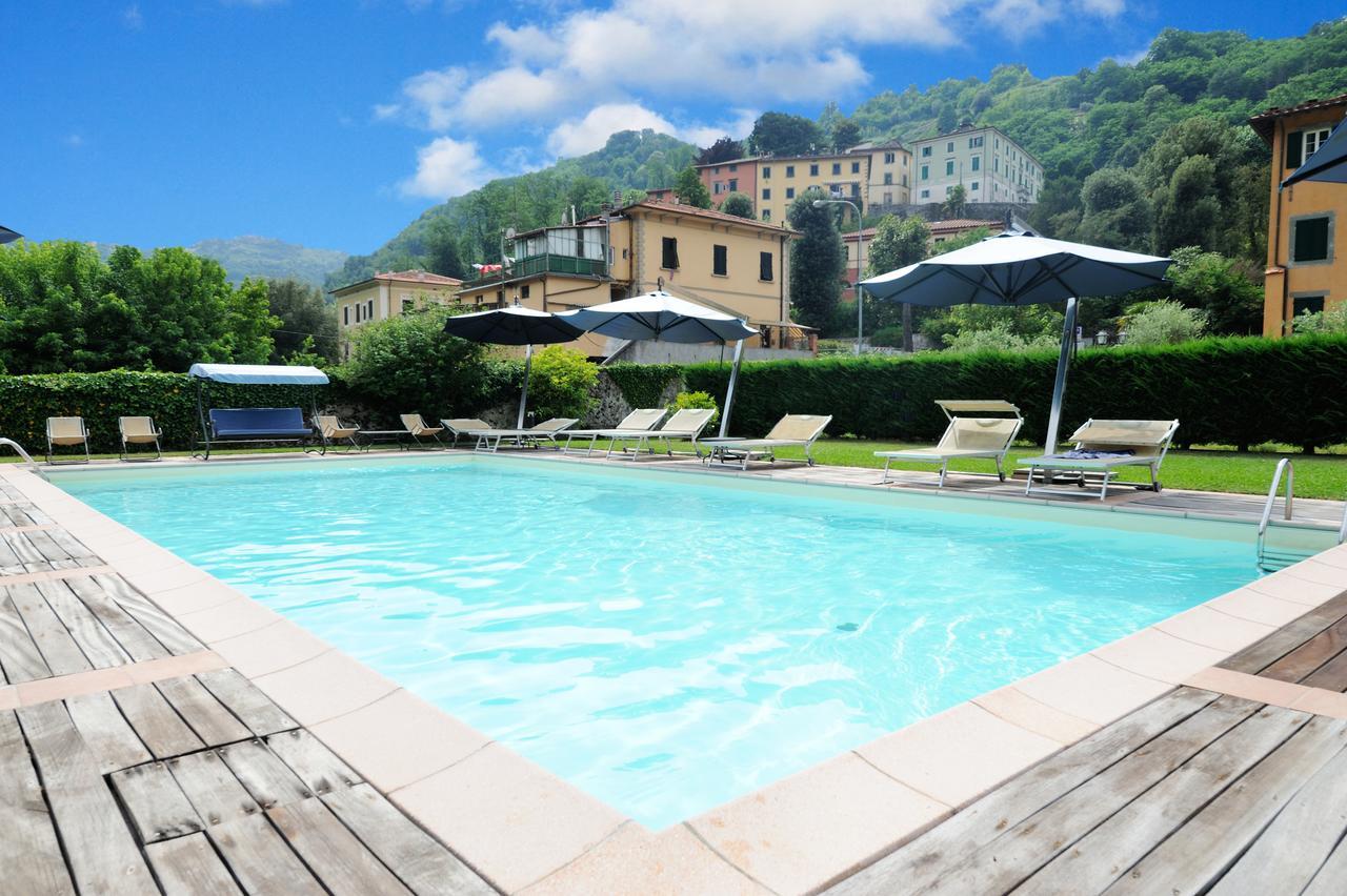 Park Hotel Regina - With Air-Condition And Pool Баньи-ди-Лукка Экстерьер фото